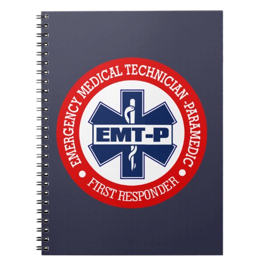 EMT-P (Emergency Medical Tech). - Paramedic) Notizblock (Vorderseite)