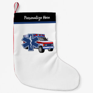 EMT Paramedic EMS Ambulance Kleiner Weihnachtsstrumpf