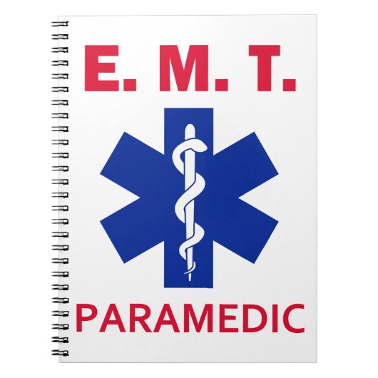 EMT Paramedic Notizblock (Vorderseite)