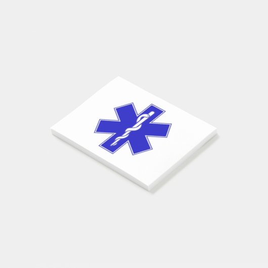 EMT-Paramedic Post-it Klebezettel (angewinkelt)