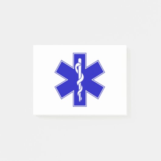 EMT-Paramedic Post-it Post-it Klebezettel (Vorderseite)