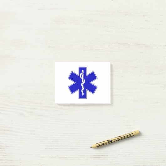 EMT-Paramedic Post-it Post-it Klebezettel (Auf Schreibtisch)