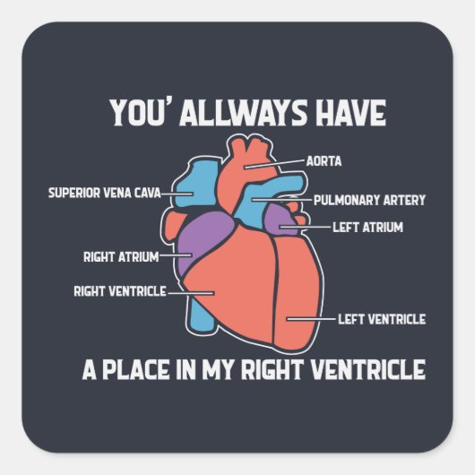 EMT Paramedic Sentimental Statement Quadratischer Aufkleber (Vorderseite)