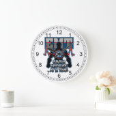 EMT Rette eins zur gleichen Zeit Große Wanduhr (Zuhause)