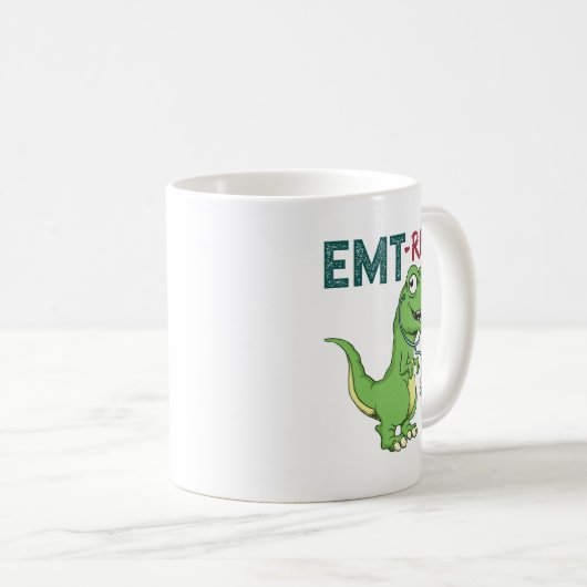 EMT Rex EMT paramedizinische Notfalldienste Kaffeetasse (VorderseiteRechts)