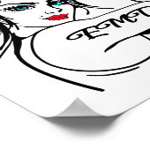 EMT Rosie The Riveter Button Up Poster (Ecke)