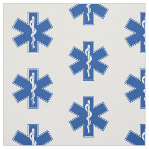 EMT Sanitäter-Symbol-Gewohnheit Stoff