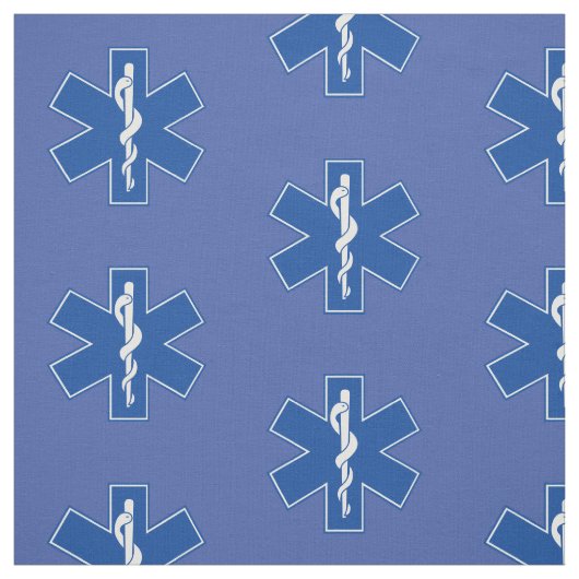 EMT Sanitäter-Symbol-Gewohnheit Stoff (Muster)