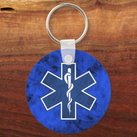 EMT Schlüsselanhänger-Blue Schlüsselanhänger (Vorderseite)