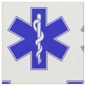 EMT-Star des Lebens Stoff (Nahaufnahme)