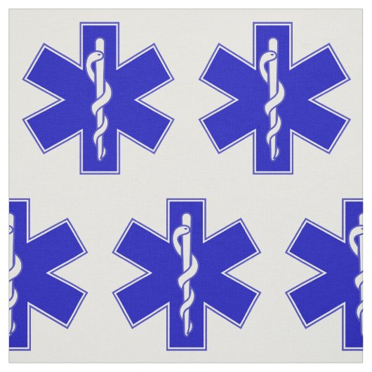 EMT-Star des Lebens Stoff (Muster)