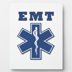 EMT Star of Life Fotoplatte
