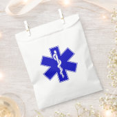 EMT Star of Life Geschenktütchen (Ausgeschnitten)