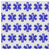 EMT Star of Life Kleiner Stoff (Muster)