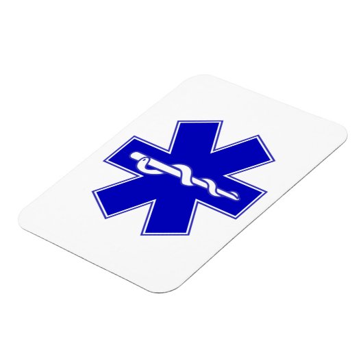 EMT Star of Life Magnet (Linke Seite)