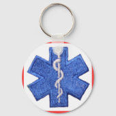 EMT Star of Life Schlüsselanhänger (Vorderseite)