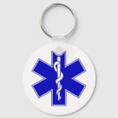 EMT Star of Life Schlüsselanhänger (Vorderseite)