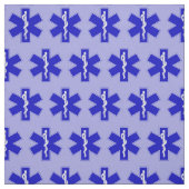 EMT Star of Life Smaller Stoff (Muster)