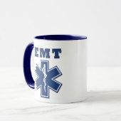EMT Star of Life Tasse (Vorderseite Links)