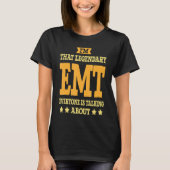 EMT-Stellenbezeichnung Arbeitnehmer - Beruf EMT T-Shirt (Vorderseite)