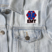 EMT STERN DES LEBEN-SYMBOLS - NOTmedizinische Button (Beispiel)