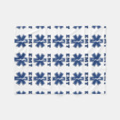 EMT Stern des Lebens Fleecedecke (Vorderseite (Horizontal))