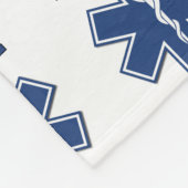 EMT Stern des Lebens Fleecedecke (Ecke)