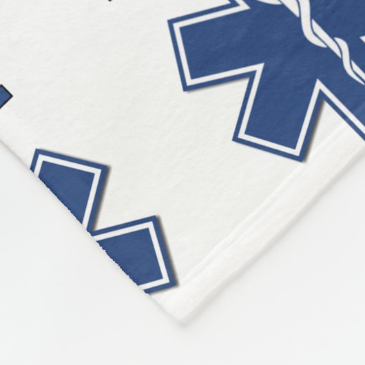 EMT Stern des Lebens Fleecedecke (Ecke)