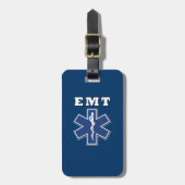 EMT Stern des Lebens Gepäckanhänger (Vorderseite vertikal)