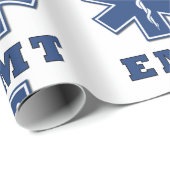 EMT Stern des Lebens Geschenkpapier (Rolleneckpunkt)