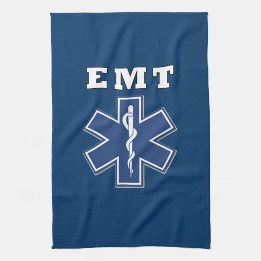 EMT Stern des Lebens Handtuch (Vertikal)