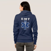 EMT Stern des Lebens Hoodie (Schwarz voll)