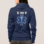 EMT Stern des Lebens Hoodie (Rückseite)
