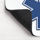 EMT Stern des Lebens Mousepad (Ecke)