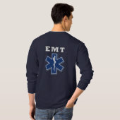 EMT Stern des Lebens T-Shirt (Schwarz voll)