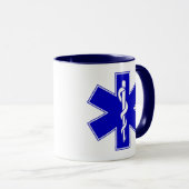 EMT Stern des Lebens Tasse (VorderseiteRechts)