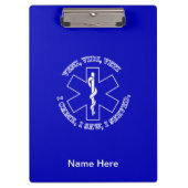 EMT-Stern Klemmbrett (Vorderseite)