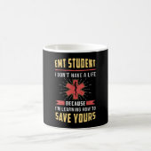 EMT Student Paramedic Ambulance EMS Nurse Funny Kaffeetasse (Mittel)