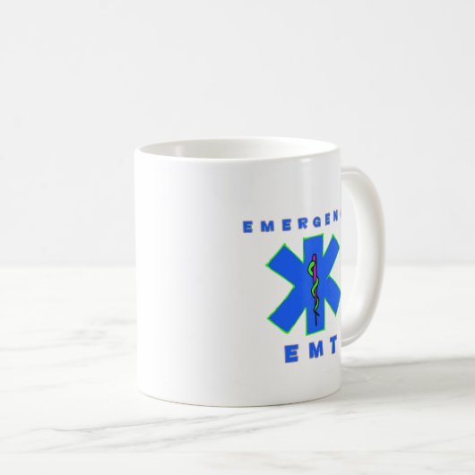 EMT-Tasse Kaffeetasse (VorderseiteRechts)