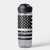 EMT Thin White Line Water Flasche (Vorderseite)