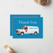 EMT Vielen Dank Mitteilungskarte (Vorderseite/Rückseite Beispiel)