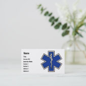 EMT Visitenkarte-Schablone Visitenkarte (Stehend Vorderseite)