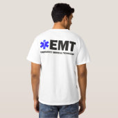 EMT Wert-Aufgaben-Shirt T-Shirt (Schwarz voll)