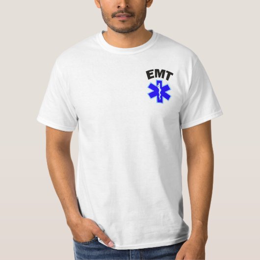EMT Wert-Aufgaben-Shirt T-Shirt (Vorderseite)
