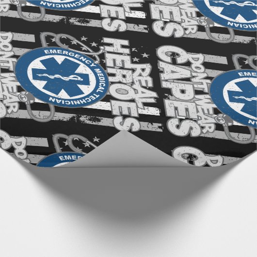 EMT wirkliche Helder tragen nicht Kape Geschenkpapier (Ecke)