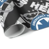 EMT wirkliche Helder tragen nicht Kape Geschenkpapier (Rolleneckpunkt)