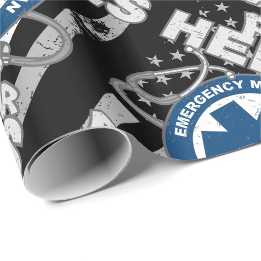 EMT wirkliche Helder tragen nicht Kape Geschenkpapier (Rolleneckpunkt)