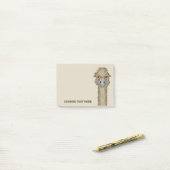 Emu Benutzerdefinierter Text Kleine Post-it-Notize Post-it Klebezettel (Auf Schreibtisch)