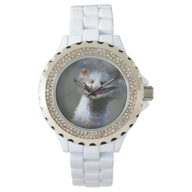 Emu Bird Armbanduhr (Vorderseite)