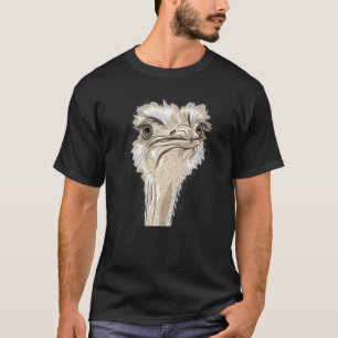 Emu Bird Cool Emu Illustration T-Shirt